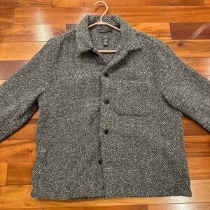 H&M Charcoal knit shirt